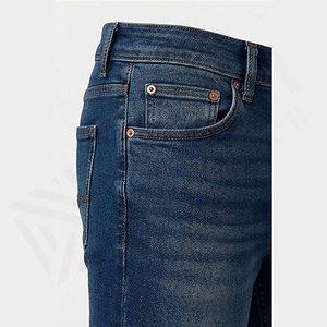 Pantalones Vaqueros de Mezclilla para Hombre 2025, Pantalones Ajustados, Vaqueros Ajustados para Hombre, Venta al por Mayor de Fábrica, Transpirables, Rectos, Servicio OEM - Product Image 5