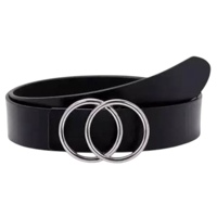 Ceintures en cuir véritable élégantes et tendance pour femmes, durables, conçues sur mesure, design français, marque fournisseur européen, modèle Paris FD0000248