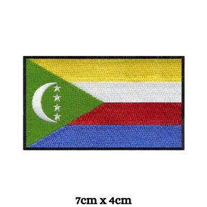 Parche de bandera, personalice su propio logotipo bordado, parches al por mayor para planchar, Bandera de alta calidad, parches cómodos duraderos - Product Image 3