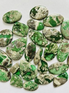 หินซามิทรงหลวมธรรมชาติสีเขียวหินอัญมณีบริสุทธิ์บริสุทธิ์จำนวนมากส่งตรงจากผู้ผลิต - Product Image 3