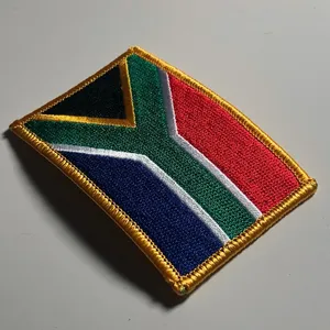 Wholesale Custom Embroidery Patches Cute Animal Logo Kid's Clothing Polyester Woven Labels End Fold Type - Product Image 3