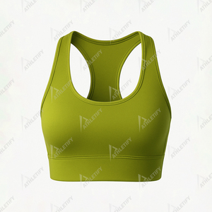 Soutien-gorge de sport à dos nageur à soutien élevé pour femmes Couverture complète respirante confortable pour les vêtements de sport évacuant l'humidité du yoga en cours d'exécution. - Product Image 4
