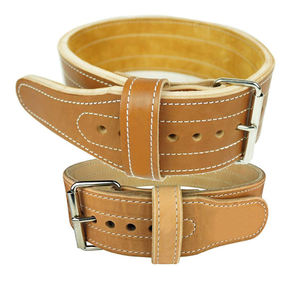 2025 Customized Cowhide Power Lifting Belt Breathable Gym <b>Waist</b> <b>Support</b> Professional Protection Soft Type QASWA SPORTS Weight - Product Image 1