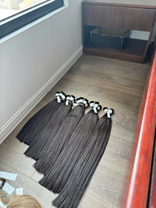 Extensions de cheveux vietnamiennes de haute qualité en vrac, 100% cheveux humains, douces, lisses, brillantes, longue durée, sans nœuds, sans perte, vente en gros - Product Image 2