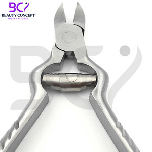 Coupeur de cuticules d'ongle d'orteil dissolvant de peau morte coupe-ongles pied ciseaux pince pince de podiatrie de qualité médicale outils - Product Image 5