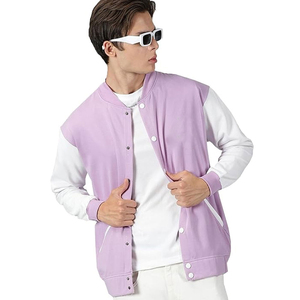 Nuevo último estilo, logotipo personalizado, chaquetas Versity transpirables de gran tamaño para hombre, chaqueta Versity ligera para hombre - Product Image 1