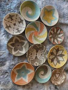 Cestas colgantes de pared para algas marinas, decoración del hogar, Natural, 99GD - Product Image 2