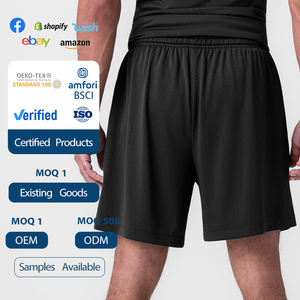 Pantalones cortos deportivos para hombre, secado rápido, transpirable, poliéster, cordón, diseño informal Con agujeros para el verano, nuevos pantalones cortos populares, envío DDP - Product Image 4