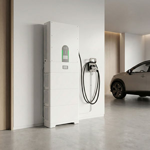 Système de stockage d'énergie domestique tout-en-un 7 kW V2G V2H, ESS hybride avec chargeur bidirectionnel DC pour véhicules électriques CCS2 5 10 15 kWh LFP - Product Image 2