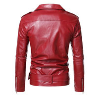 Servicio OEM al por Mayor, Diseño Personalizado, Chaqueta de Cuero Transpirable de Secado Rápido de Alta Calidad, Nuevo Diseño, Estilo Clásico, Chaqueta de Invierno para Hombre