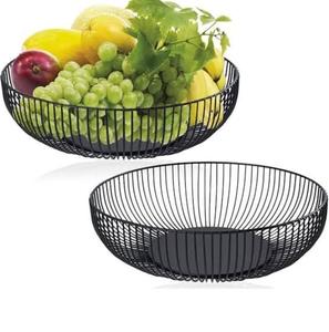 Cesta Decorativa para Mesa, Tamaño Personalizable, Hecha a Mano, para Hotel, Restaurante, Boda, Almacenamiento de Alimentos, Cesta de Frutas de 3 Niveles - Product Image 3