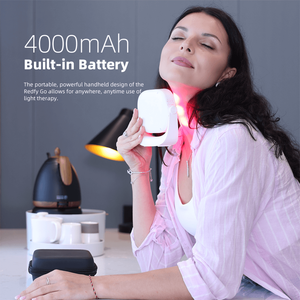 جهاز محمول صغير للعلاج بالضوء الأحمر من سون بلس، لوحة علاج بالضوء الأحمر والأشعة تحت الحمراء القريبة 660 نانومتر و850 نانومتر، للاستخدام المنزلي - Product Image 2