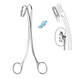 Fórceps de piedra de riñón Randall de acero inoxidable de alta calidad Fig 1, 23cm / 9 "Fabricante y exportador de instrumentos quirúrgicos - Product Image 1