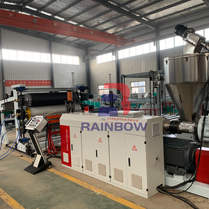 TPE TPV TPR PVC tự động xe chân Mat tấm nhựa Spike trở lại mô hình đùn Máy làm - Product Image 2