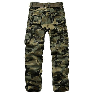 Vente en gros Pantalon cargo camouflage personnalisé multi-poches droit d'extérieur avec cordon de serrage Pantalon élastique pour homme Pantalon de survêtement pour homme - Product Image 2