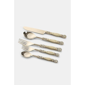 Vajilla de lujo al por mayor, cubiertos de plata de acero inoxidable, cubiertos, tenedor, cuchara, juego de cuchillos para uso en fiesta de boda - Product Image 6