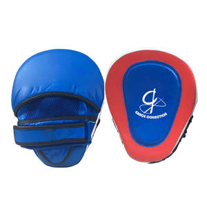100% cuir matériel entraînement Art martial boxe Focus Pads personnalisable nouveau populaire main Focus mitaine boxe formation produits - Product Image 3