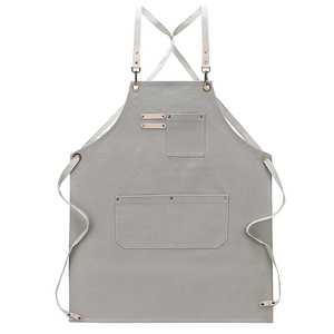 Delantal de taller de fábrica Anuncio resistente al desgaste Delantal de impresión personalizado impermeable Delantal de cocina para el hogar - Product Image 2