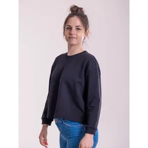 Felpa Crop Personalizzata con Maniche 3/4, Felpe e Maglioni Personalizzati per Merchandising, Prodotto Promozionale - Product Image 1