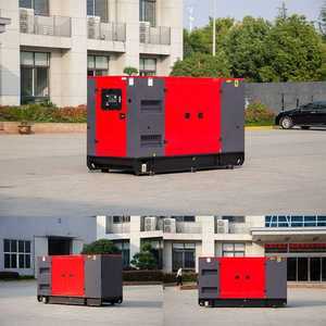 Générateur diesel industriel silencieux Silent Force 500 kVA, enceinte insonorisée, 400 kW, alimentation électrique de secours fixe, eau 100% - Product Image 5