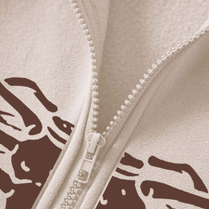 Sweat à capuche pour homme, directement de l'usine, respirant, en polyester, logo personnalisé disponible - Product Image 3