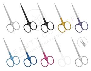 Tijeras duraderas para cutículas pulidas de 90mm, corte afilado y preciso para residuos de piel, herramienta de belleza, tijeras de manicura sostenibles - Product Image 2