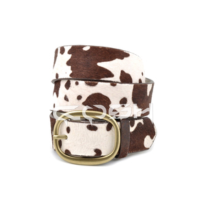 Fashion Wear Fournisseur de ceintures en cuir en poils de vache véritables - Product Image 2
