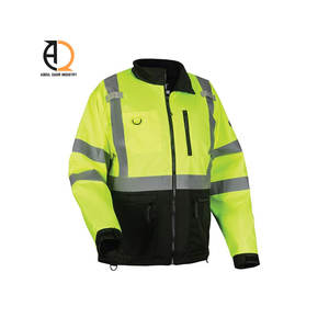 Vestes de travail de sécurité OEM avec bande réfléchissante, nouvelle qualité, tissu léger, veste de sécurité - Product Image 5