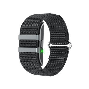 Bracelet connecté intelligent pour la santé, moniteur d'activité physique, podomètre, moniteur de fréquence cardiaque, étanche IP68, bracelet en nylon, boîtier métallique, unisexe, sport décontracté S - Product Image 2