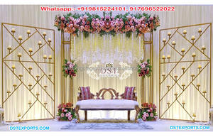 Velas de escenario para recepción de boda modernas, pantallas de pared, velas de escenario de boda más bonitas, soportes de pared, decoración de eventos de boda, pared de velas - Product Image 5