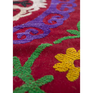 Tela Suzani Bordada de Estilo Bohemio - Product Image 3