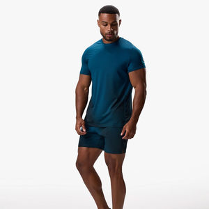 Cotton Breathable Summer New <b>Men</b> Casual cotton Breathable <b>Shorts</b> <b>Sets</b> <b>Short</b> Sleeve T <b>Shirt</b> <b>Shorts</b> Solid <b>Set</b> <b>Men's</b> - Product Image 1