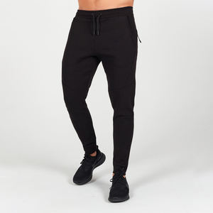 2024 Offre Spéciale Slim Fit hommes survêtement Jogging formation 100% coton peigné polaire plaine blanc fermeture éclair personnalisable Logo Streetwear - Product Image 4