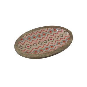 Plateau de service en métal brun personnalisable de haute qualité vaisselle décorative et articles de service - Product Image 6