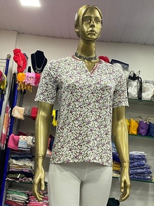 Camisetas de mujer personalizadas algodón Premium camisetas algodón Premium reciclado algodón orgánico mayoristas fabricados en India. - Product Image 6