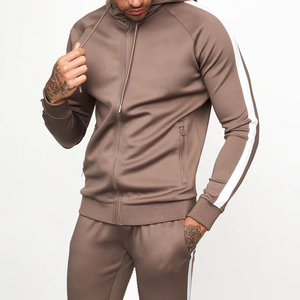 Chándal para hombres conjuntos de Sudadera con capucha unisex OEM algodón orgánico sudaderas con capucha. Sudadera con capucha personalizada y Joggers conjunto hombres - Product Image 2