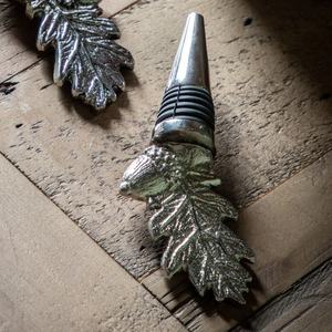 Bouchon de bouteille de vin en forme de paon de meilleure qualité avec placage d'argent Barware utilisé bouchon de bouteille de Champagne et cadeau en métal Corp - Product Image 6