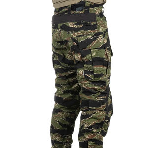 Customized Men's Polyester/Cotton Vintage <b>Tactical</b> <b>Pants</b> Midweight <b>Waterproof</b> Windproof Breathable Cargo <b>Pants</b> Mid Waist - Product Image 5