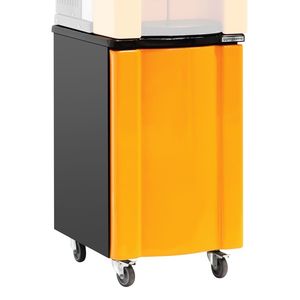 Support mobile - Orange - 470x578x800mm - avec roulettes - pour presse-agrumes OPE24O - Product Image 2