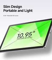 Tablette android pos 10.95 pouces MT6789 Octa core 6GB 128GB stockage écran tactile kiosque pc NFC tablette avec station de charge