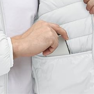 Vestes matelassées pour hommes de qualité supérieure, dernier design, tissu en toile, col montant, logo sur le devant, respirantes, séchage rapide, hiver - Product Image 2