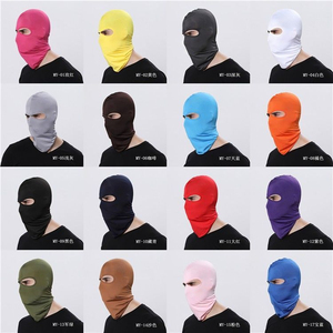 Máscara de esquí de cubierta de cara completa Pasamontañas personalizado de invierno Máscara de cara completa para deportes al aire libre Sombrero táctico - Product Image 5