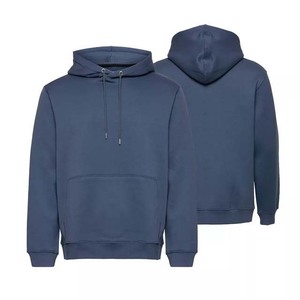 Sudaderas con capucha de hombre de invierno de algodón 100% de alta calidad precio al por mayor logotipo personalizado bordado impresión patrón sólido sudaderas básicas - Product Image 6