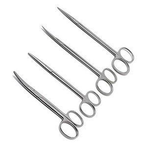 Tijeras Profesionales Manuales de Acero Inoxidable para Vendajes, Instrumento Clase II, Set de Instrumentos Quirúrgicos Dentales Curvos y Afilados, CE - Product Image 3