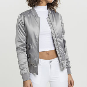 Dernière arrivée à la mode femmes veste nouveau Design femmes chaud hiver fermeture éclair respirant décontracté bombardiers pour les femmes - Product Image 1