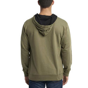 Sudadera CON CAPUCHA DE siguiente nivel Impresión de logotipo Canguro Bolsillo Cuello Etiqueta Oversize Drop Hip Hop Precio Hombres Sudadera con capucha - Product Image 4