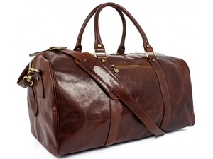 การออกแบบใหม่ที่มีคุณภาพสูงความจุขนาดใหญ่สไตล์กระเป๋าเดินทางผู้ชายหนังแท้ - Product Image 3