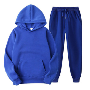 ชุดวอร์มผ้ากำมะหยี่มีฮู้ดสำหรับผู้ชาย, ชุดออกกำลังกายผ้ากำมะหยี่อบอุ่นใส่ได้ทั้งชายและหญิงใส่วิ่งโลโก้ออกแบบได้ตามต้องการ - Product Image 2