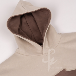 Sudadera con capucha de gran tamaño de estilo callejero para hombre, logotipo personalizado, Terry francés de peso pesado, 100% algodón, hombros caídos, Invierno alto - Product Image 3