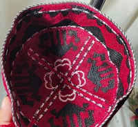 Chapeau en dentelle traditionnel afghan pour homme, fait main, ethnique, islamique, culturel, formel, toutes saisons, couvre-chef religieux pour la prière